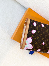 Load image into Gallery viewer, LOUIS VUITTON Takashi Murakami Cherry Blossom Monogram Long Wallet
