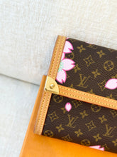 Load image into Gallery viewer, LOUIS VUITTON Takashi Murakami Cherry Blossom Monogram Long Wallet
