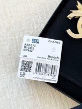 Load image into Gallery viewer, CHANEL 23P Classic CC Logo Gold, Blue, Pink &amp; Crystal Brooch
