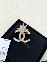Load image into Gallery viewer, CHANEL 23P Classic CC Logo Gold, Blue, Pink &amp; Crystal Brooch
