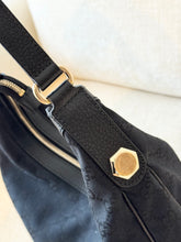 Load image into Gallery viewer, GUCCI GG Monogram Canvas Medium Charmy Hobo Bag / Black
