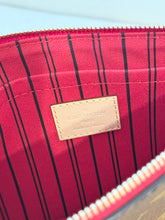 Load image into Gallery viewer, LOUIS VUITTON 2024 Neverfull MM Monogram Pochette Wristlet Pouch / Cherry
