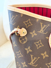 Load image into Gallery viewer, LOUIS VUITTON 2024 Monogram Neverfull MM Monogram Tote / Cherry
