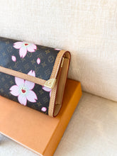 Load image into Gallery viewer, LOUIS VUITTON Takashi Murakami Cherry Blossom Monogram Long Wallet
