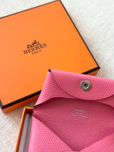Load image into Gallery viewer, HERMES 2023 Bastia Change Purse / Epsom / Rose Azalee
