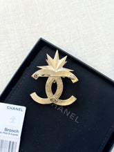Load image into Gallery viewer, CHANEL 23P Classic CC Logo Gold, Blue, Pink &amp; Crystal Brooch
