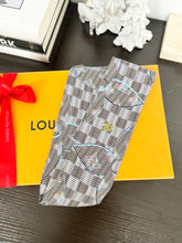 Load image into Gallery viewer, LOUIS VUITTON Damier LV Pop Silk Bandeau - Blue
