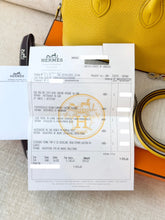 Load image into Gallery viewer, Hermès Mini 1923 Bolide Bag / Sun Chevre Mysore / Palladium Hardware
