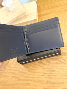 MONTBLANC Meisterstück Money Clip Wallet in Blue