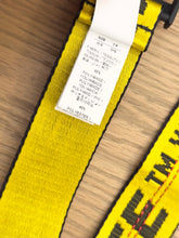 Load image into Gallery viewer, Off-White Unisex Yellow Industrial Belt - One Size
