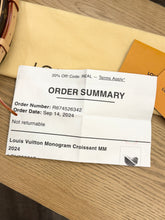 Load image into Gallery viewer, LOUIS VUITTON 2024 Monogram Croissant MM Shoulder Bag
