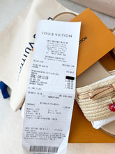 Load image into Gallery viewer, LOUIS VUITTON LV x TM Takashi Murakami Raffia Cherry Lily Flat Mule / EU38
