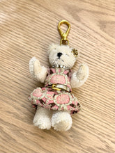 Load image into Gallery viewer, PRADA Crystal Trick Teddy Bear Keychain Charm
