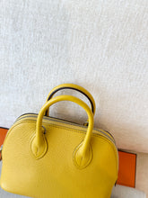 Load image into Gallery viewer, Hermès Mini 1923 Bolide Bag / Sun Chevre Mysore / Palladium Hardware
