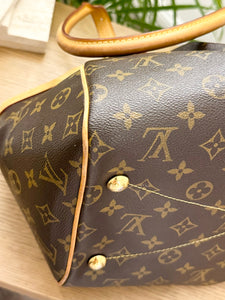 LOUIS VUITTON Monogram Tivoli GM Satchel Bag