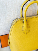 Load image into Gallery viewer, Hermès Mini 1923 Bolide Bag / Sun Chevre Mysore / Palladium Hardware
