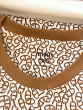 Load image into Gallery viewer, HERMES 2024 “Naoussa Chaine” Cotton Micro Dress / Brown / EU34
