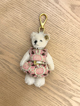 Load image into Gallery viewer, PRADA Crystal Trick Teddy Bear Keychain Charm
