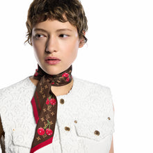 Load image into Gallery viewer, LOUIS VUITTON LV x TM Takashi Murakami Monogram Cerise Bandeau / Brown
