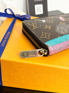 LOUIS VUITTON Limited Edition Monogram Pattern Zippy Wallet