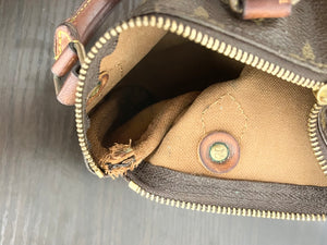 LOUIS VUITTON Vintage Monogram Nano Speedy Bag