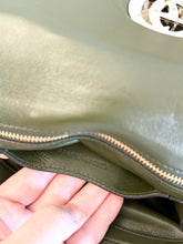 Load image into Gallery viewer, GUCCI GG Milano Mini Leather Top Handle Bag in Dark Olive
