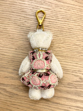 Load image into Gallery viewer, PRADA Crystal Trick Teddy Bear Keychain Charm
