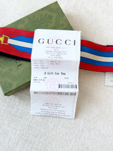 Load image into Gallery viewer, GUCCI GG Printed Silk Twill Scarf / Multicolor
