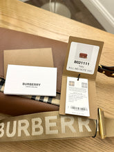 Load image into Gallery viewer, [SOLD]BURBERRY 2024 Vintage Check Note Crossbody Bag in Tan
