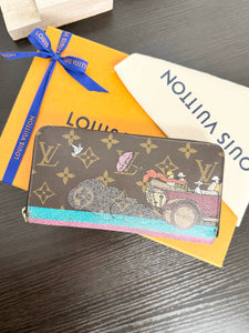 LOUIS VUITTON Limited Edition Monogram Pattern Zippy Wallet