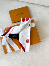 Load image into Gallery viewer, LOUIS VUITTON LV x TM Takashi Murakami Monogram Cerise Bandeau / White

