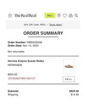 Load image into Gallery viewer, HERMES Empire Kelly Buckle Suede Sandal / Beige / EU (37)
