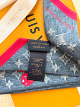Load image into Gallery viewer, LOUIS VUITTON LV x TM Takashi Murakami Monogram Cherry  Denim Cerise Bandeau
