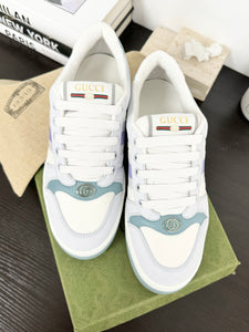 GUCCI 2024 Women’s Screener Sneaker in Light Blue - EU37.5