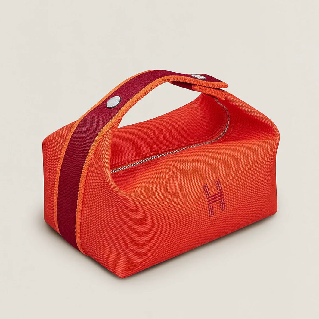🍊NEW!! 2025 HERMÉS Bride-a-Brac Case / Small Model / Orange Feu