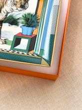 Load image into Gallery viewer, HERMES Grand Theatre Nouveau Change Tray / Fauve / Rouge / Bleu

