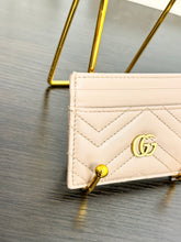 Load image into Gallery viewer, GUCCI GG Marmont Card Case in Taupe
