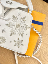 Load image into Gallery viewer, LOUIS VUITTON 2024 - LIMITED EDITION - Capucines Mini Ski Snowflake Satchel Bag
