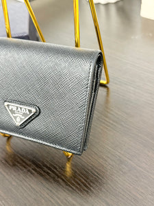 PRADA Small Saffiano Leather Wallet