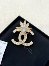 Load image into Gallery viewer, CHANEL 23P Classic CC Logo Gold, Blue, Pink &amp; Crystal Brooch
