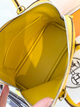 Load image into Gallery viewer, Hermès Mini 1923 Bolide Bag / Sun Chevre Mysore / Palladium Hardware
