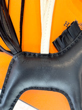 Load image into Gallery viewer, ✨NEW✨ Hermès 2025 Rodeo Robeo Coeur PM Bag Charm - Noir/Craie/Etoupe/Noir
