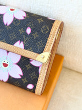 Load image into Gallery viewer, LOUIS VUITTON Takashi Murakami Cherry Blossom Monogram Long Wallet
