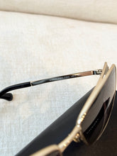 Load image into Gallery viewer, CHANEL Rectangular Metal Sunglasses / Gold Gray Gradient
