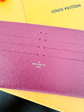 Load image into Gallery viewer, LOUIS VUITTON 2022 Coated Canvas Card Holder - Fuchsia
