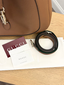 ~ BRAND NEW ~ GUCCI 2024 Jackie 1961 Medium Shoulder Bag in Cuir Leather