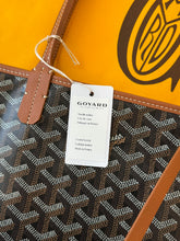 Load image into Gallery viewer, ✨CLASSIC✨2025 GOYARD Saint Louis PM Tote Bag / Black &amp; Tan
