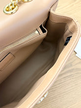 Load image into Gallery viewer, GUCCI Deco Logo-Embellished Quilted Leather Shoulder Bag in Beige
