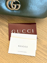 Load image into Gallery viewer, GUCCI GG Milano Mini Leather Top Handle Bag in Dark Olive
