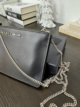 Load image into Gallery viewer, ▪️SOLD▪️PRADA Mini Bandoliera In Pelle City Calf Chain Crossbody Bag - Nero
